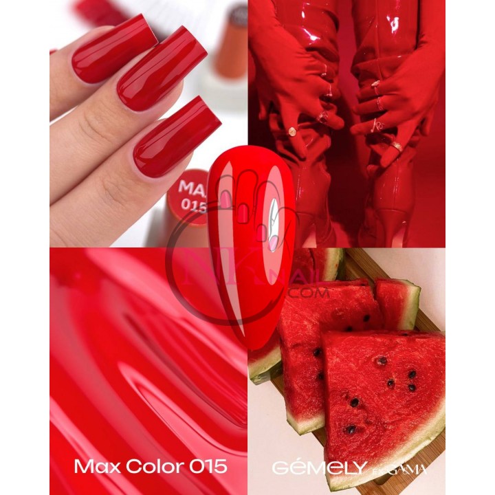 Гель-лак Gemely Max color №15, 10 мл TPO free